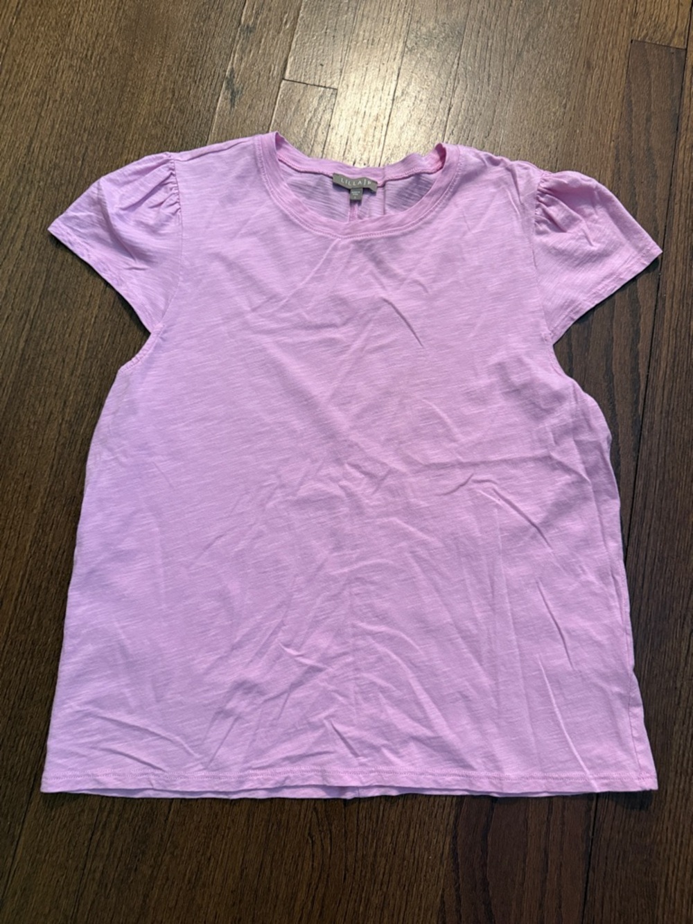 Light Pink Short Sleeve Tee - Women's Casual Top